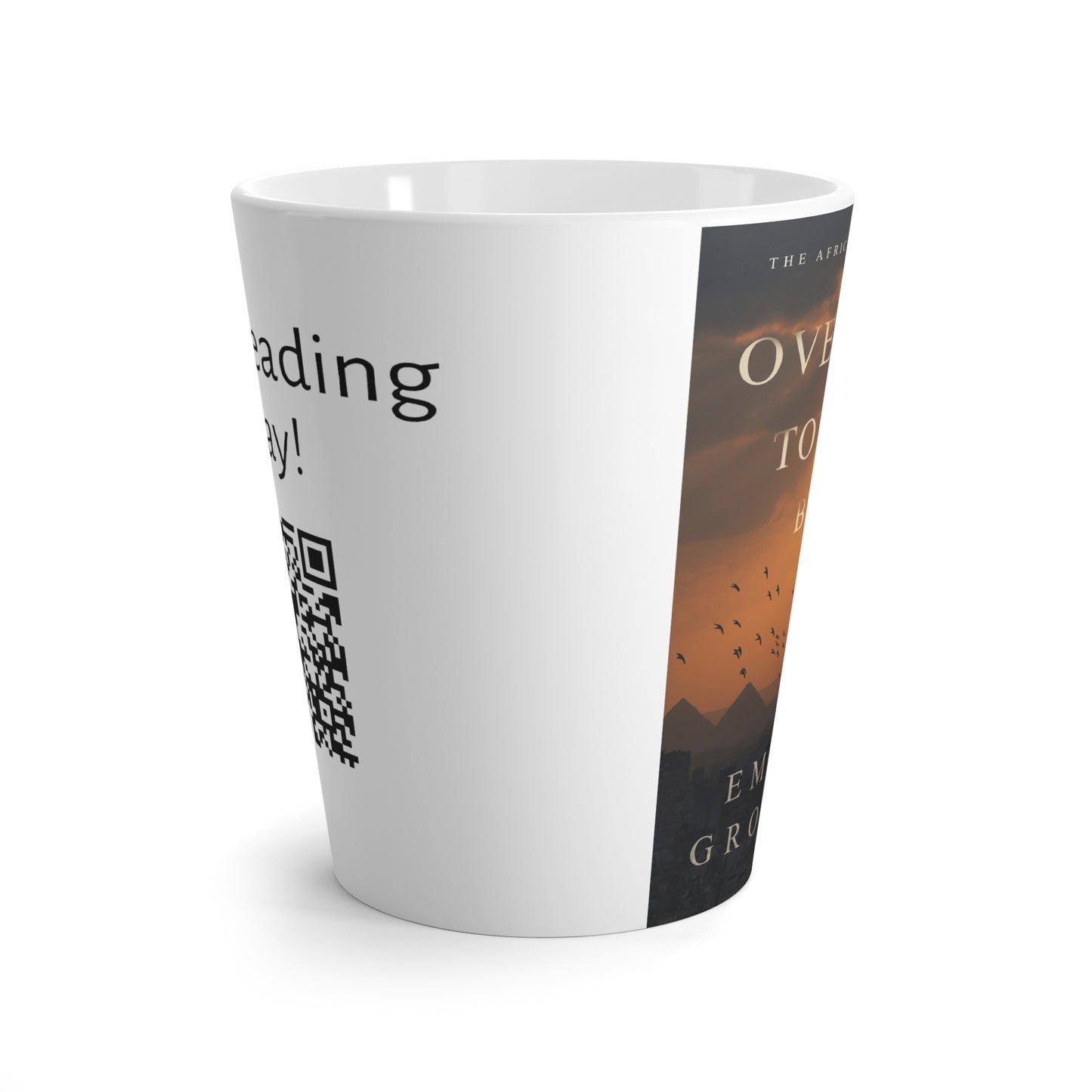 Overland To Cairo By Any Means - Latte Mug