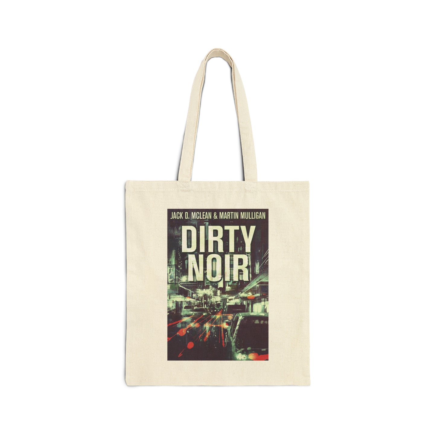 Dirty Noir - Cotton Canvas Tote Bag