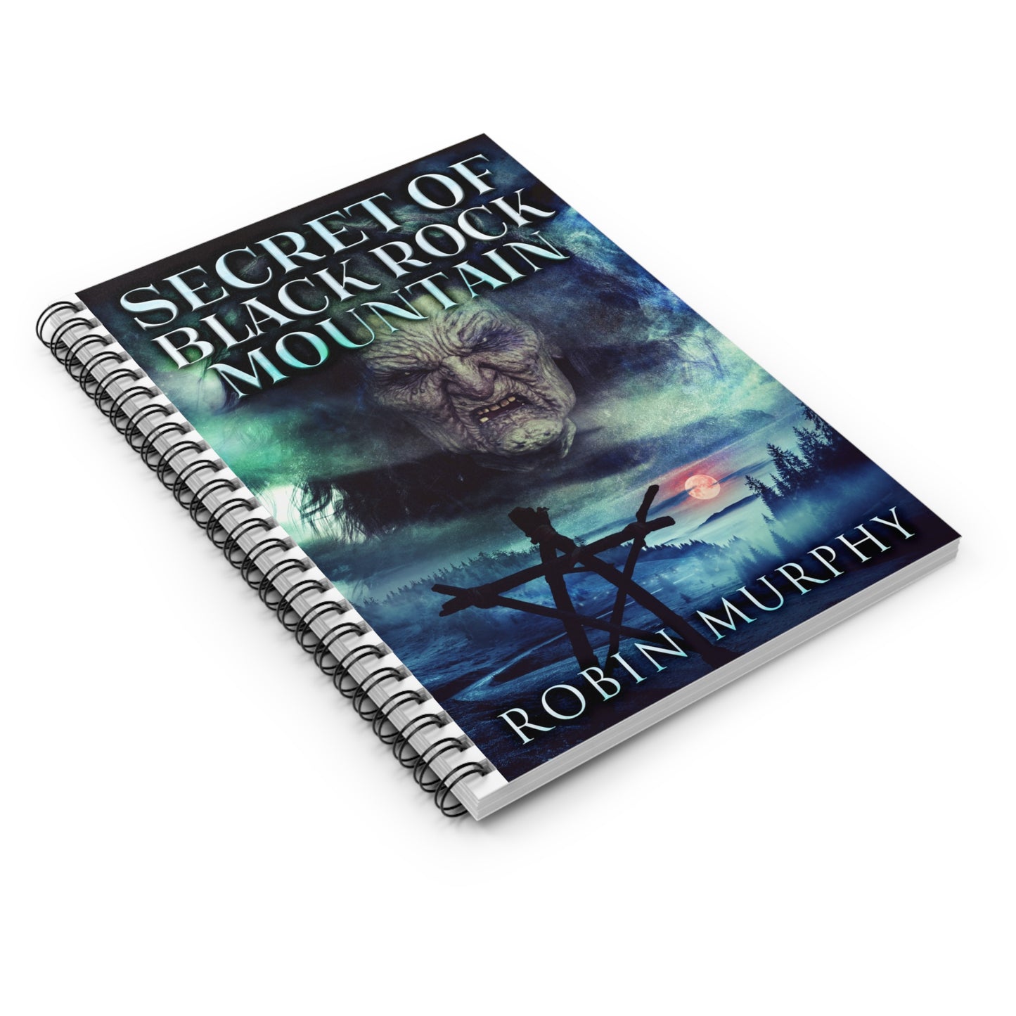 Secret of Black Rock Mountain - Spiral Notebook