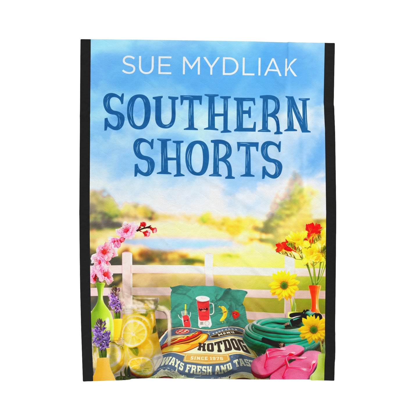 Southern Shorts - Velveteen Plush Blanket