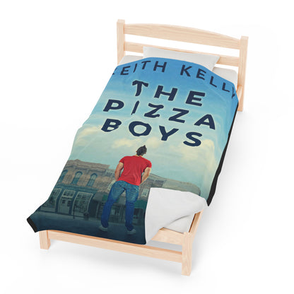 The Pizza Boys - Velveteen Plush Blanket