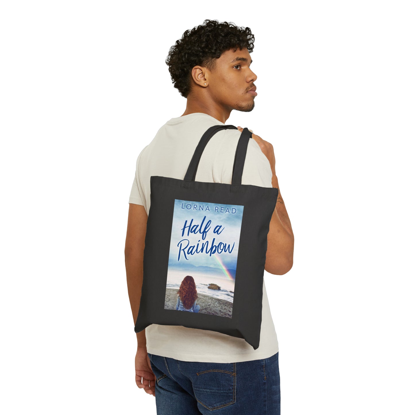 Half A Rainbow - Cotton Canvas Tote Bag