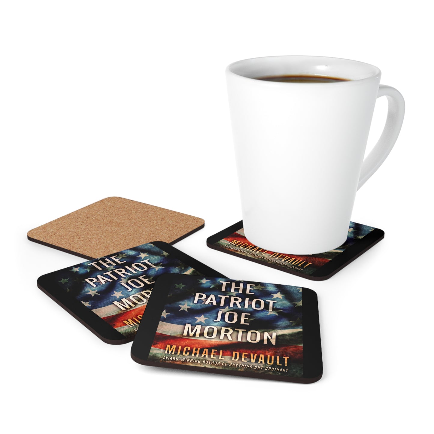 The Patriot Joe Morton - Corkwood Coaster Set