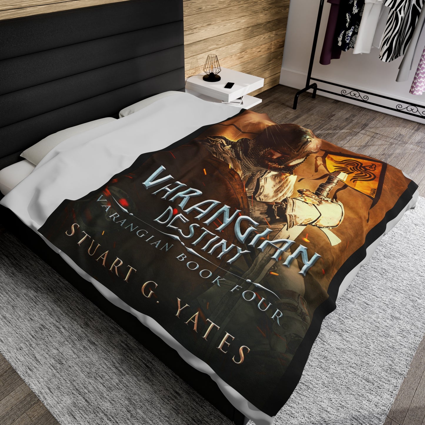 Destiny - Velveteen Plush Blanket