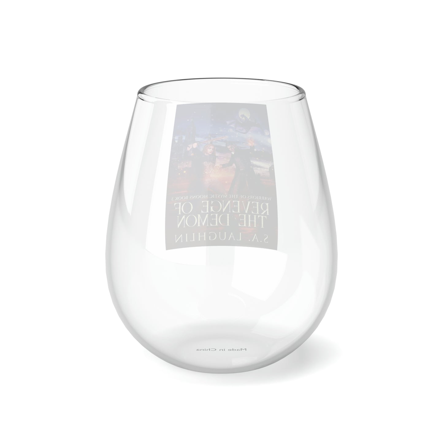 Revenge Of The Demon - Stemless Wine Glass, 11.75oz