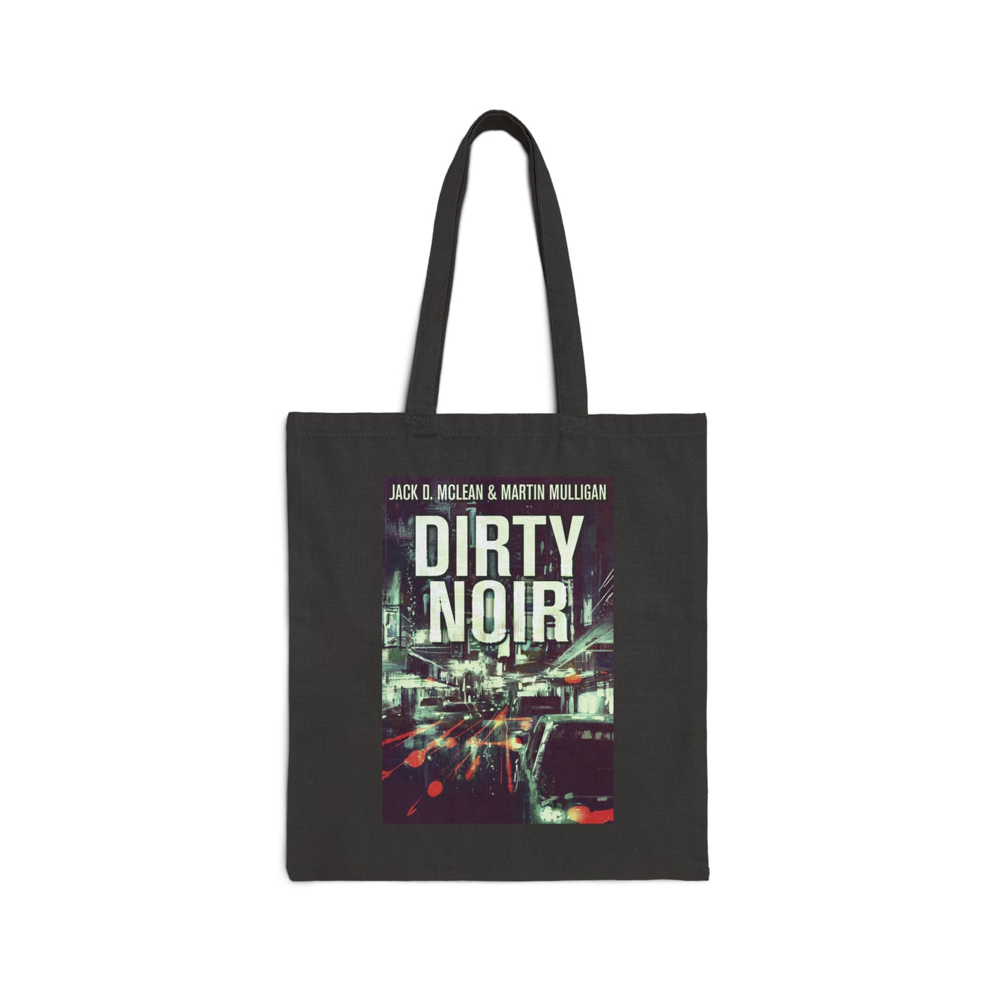 Dirty Noir - Cotton Canvas Tote Bag