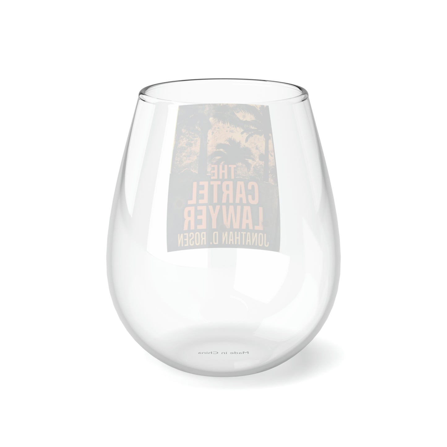 The Cartel Lawyer - Stemless Wine Glass, 11.75oz