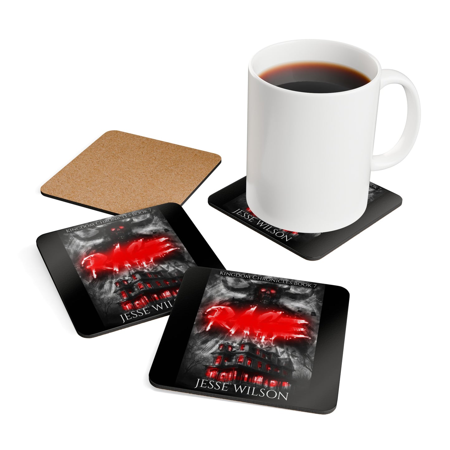 Rage - Corkwood Coaster Set