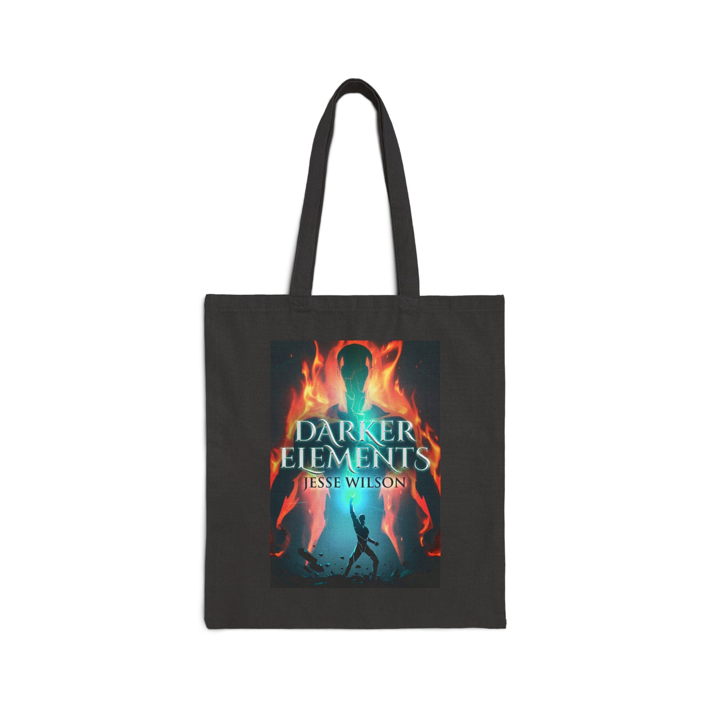 Darker Elements - Cotton Canvas Tote Bag