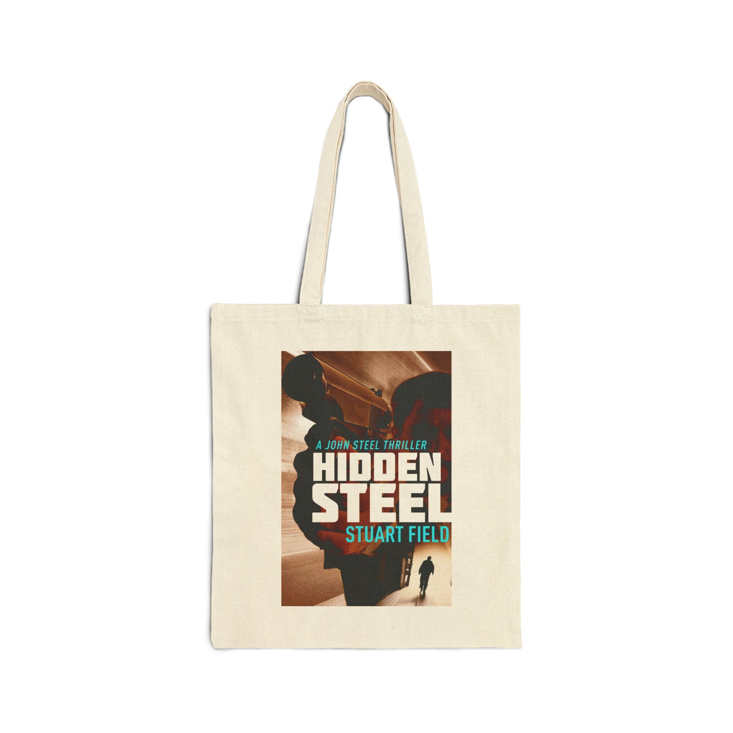 Hidden Steel - Cotton Canvas Tote Bag