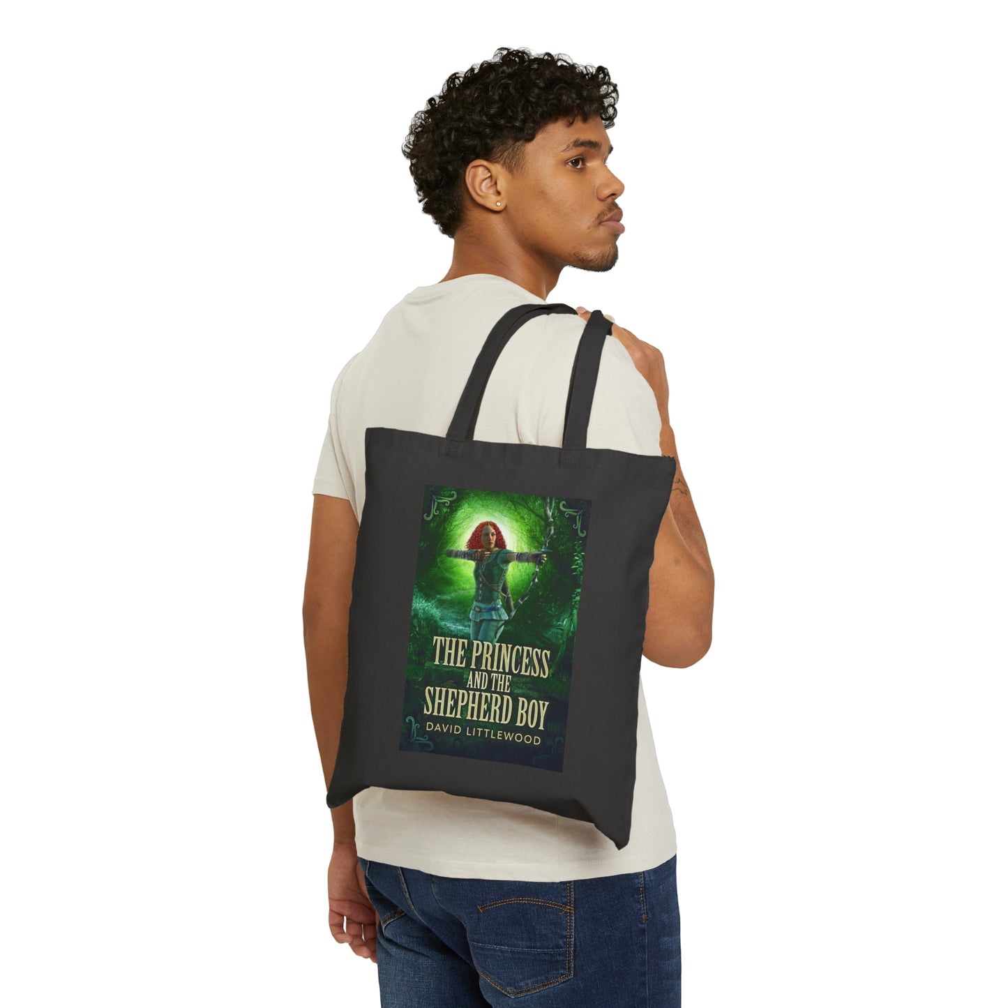 The Princess And The Shepherd Boy - Cotton Canvas Tote Bag