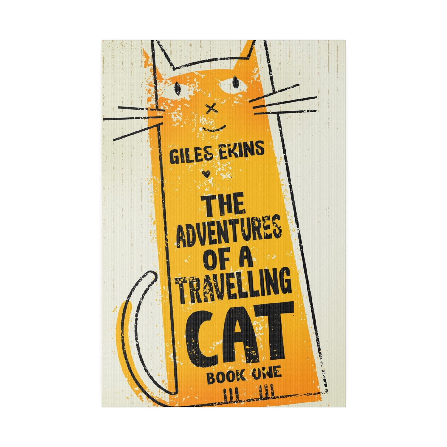 The Adventures Of A Travelling Cat - Canvas