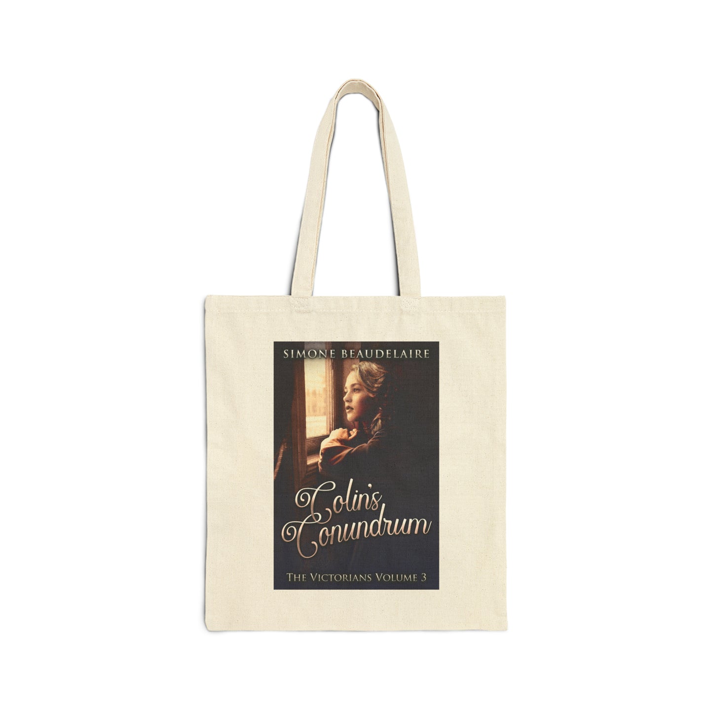 Colin's Conundrum - Cotton Canvas Tote Bag