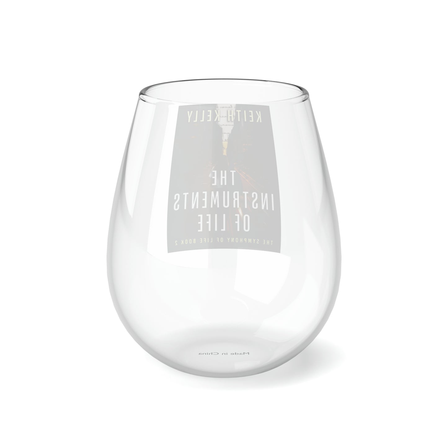 The Instruments Of Life - Stemless Wine Glass, 11.75oz