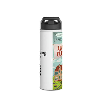 Academic Curveball - Stainless Steel Water Bottle