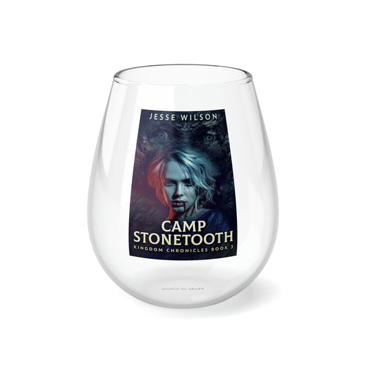 Camp Stonetooth - Stemless Wine Glass, 11.75oz