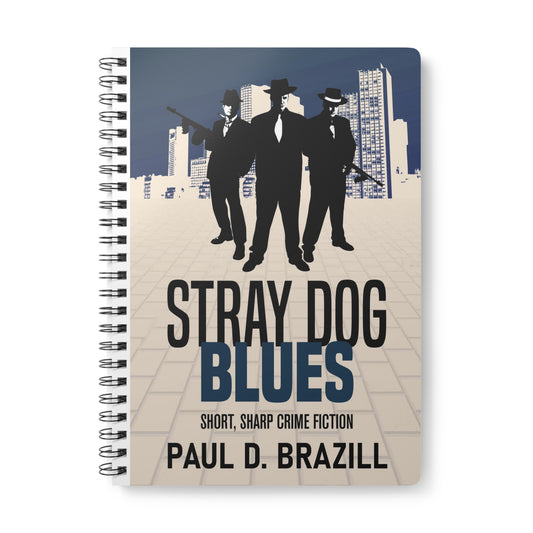 Stray Dog Blues - A5 Wirebound Notebook