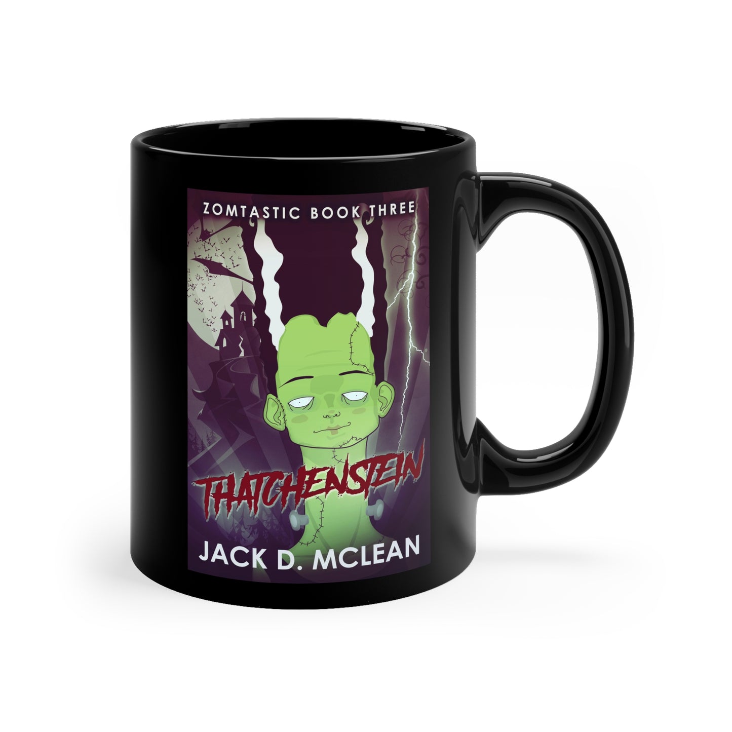 Thatchenstein - Black Coffee Mug