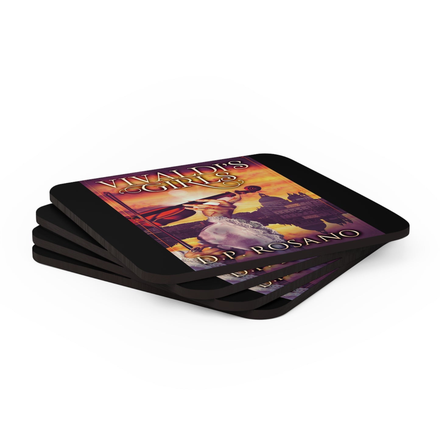 Vivaldi's Girls - Corkwood Coaster Set