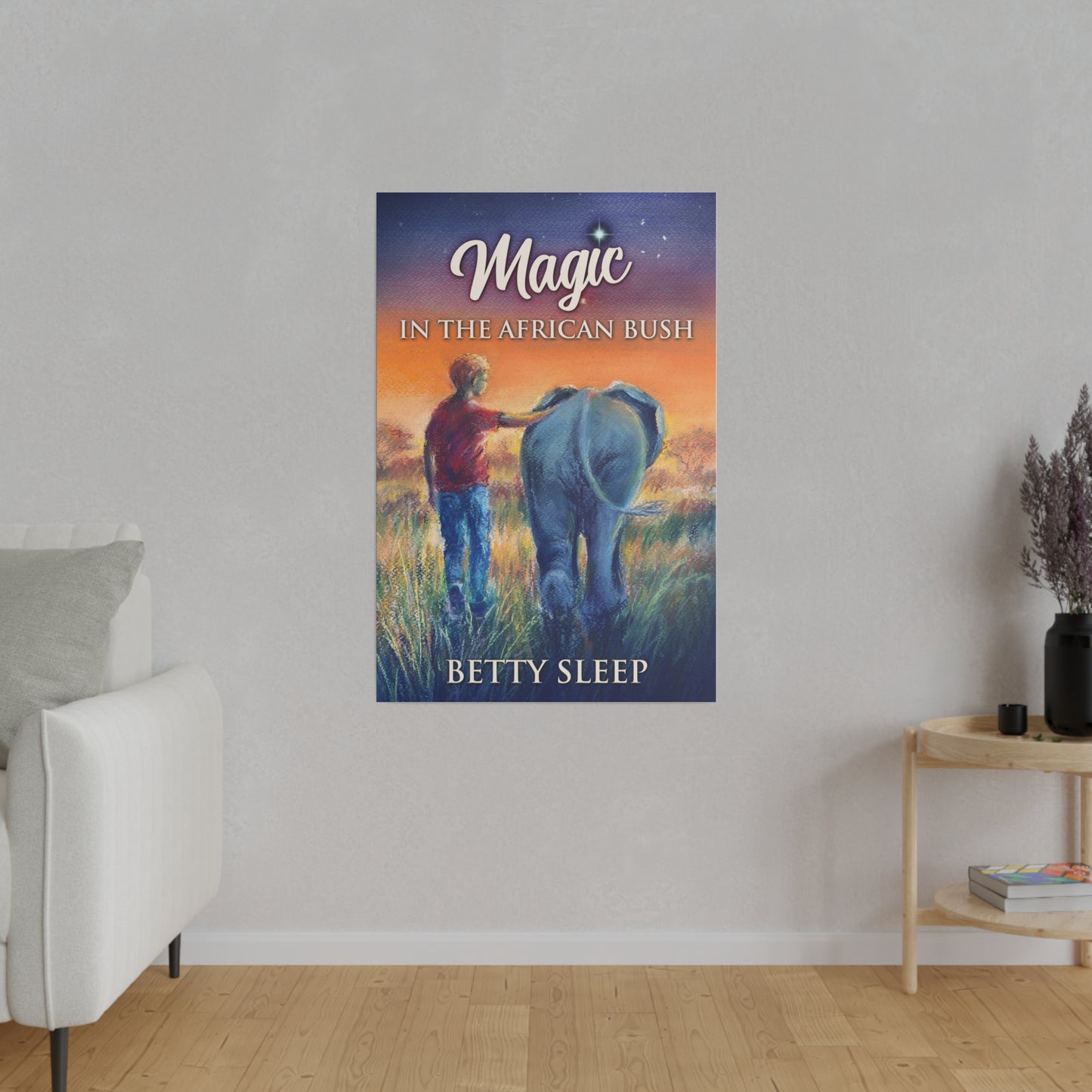 Magic In The African Bush - Canvas