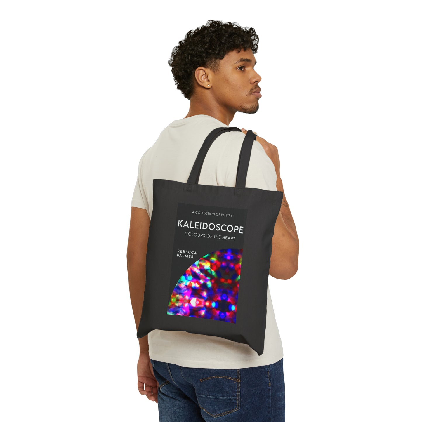 Kaleidoscope - Colours Of The Heart - Cotton Canvas Tote Bag