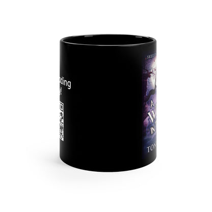 A Witch in Time - Black Coffee Mug