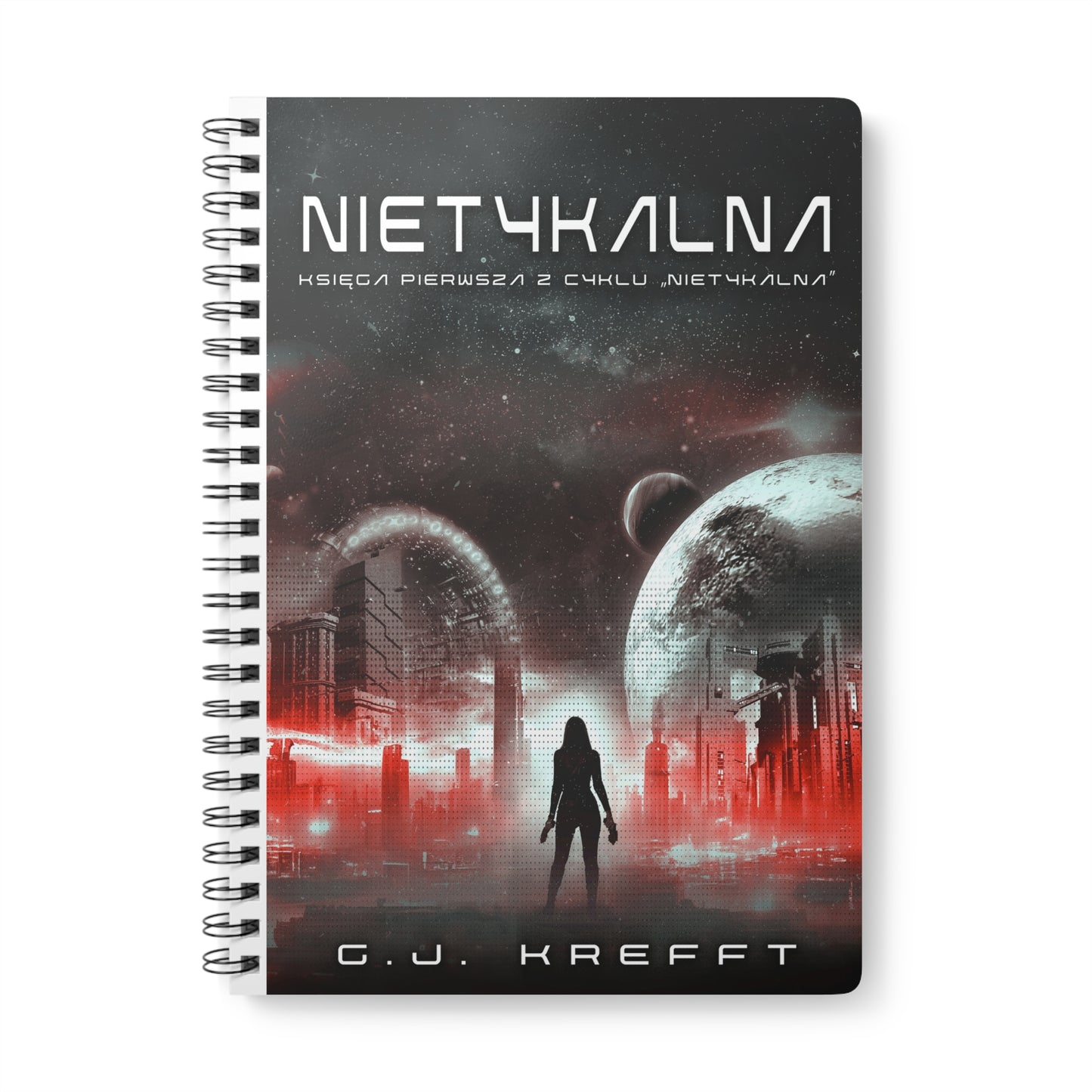 Nietykalna  - A5 Wirebound Notebook