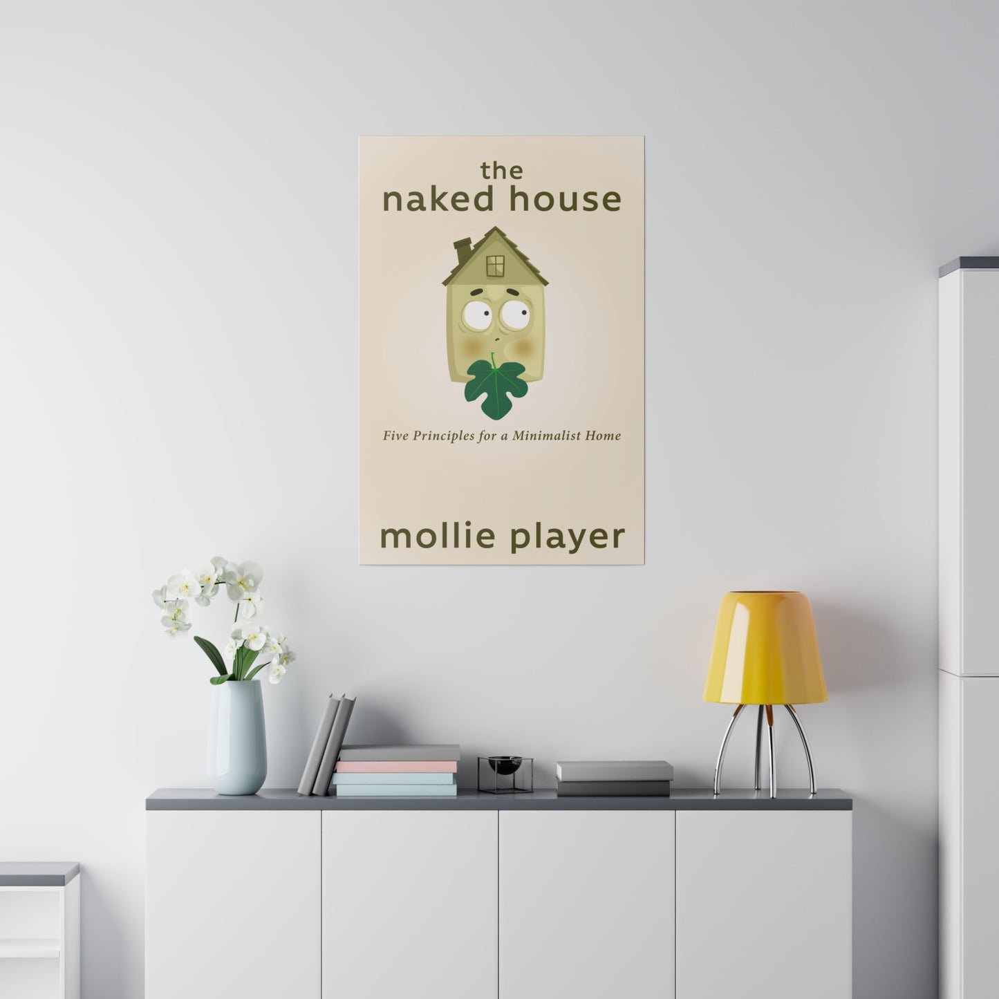 The Naked House - Canvas