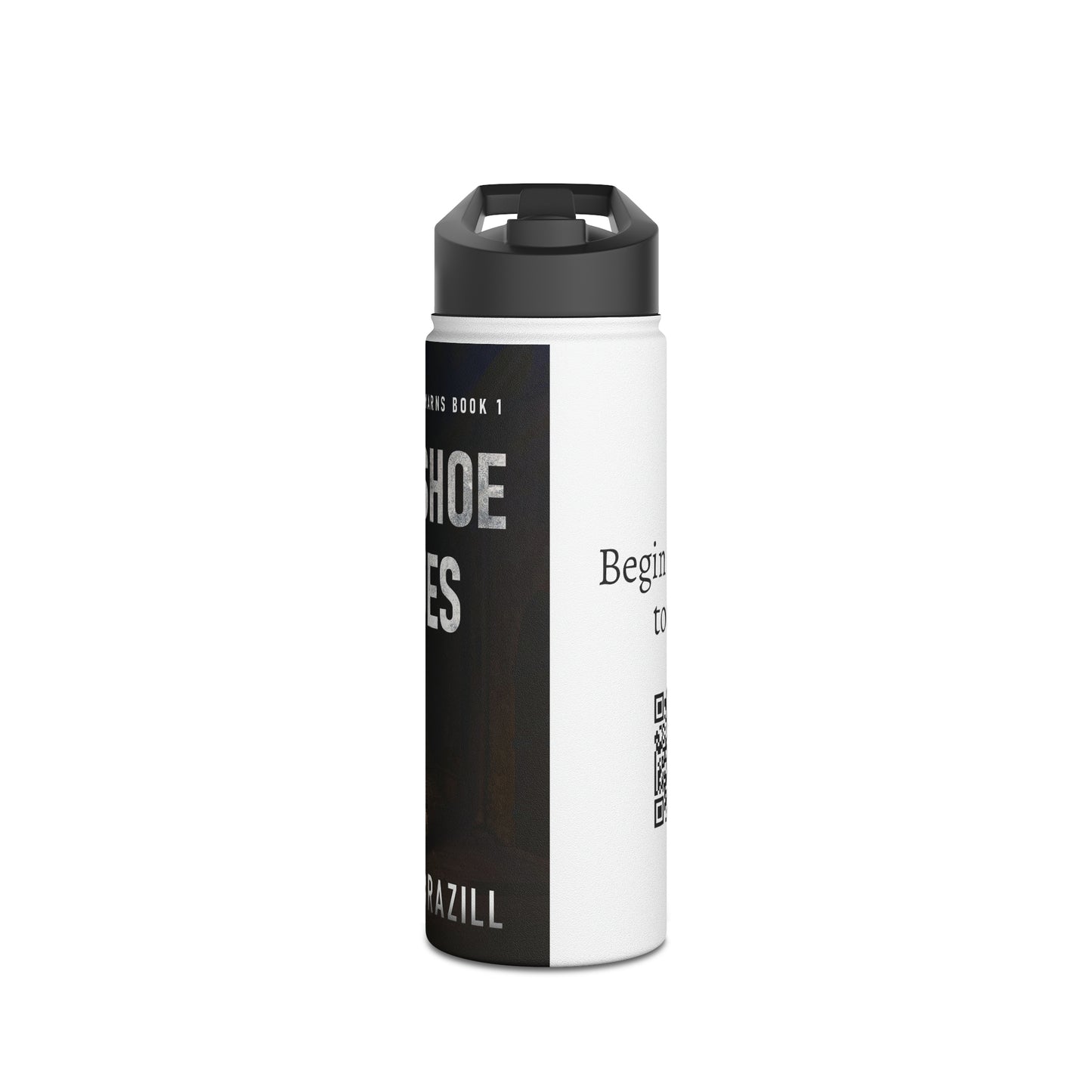 Gumshoe Blues - Stainless Steel Water Bottle