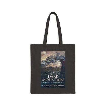 Dark Mountain - Cotton Canvas Tote Bag