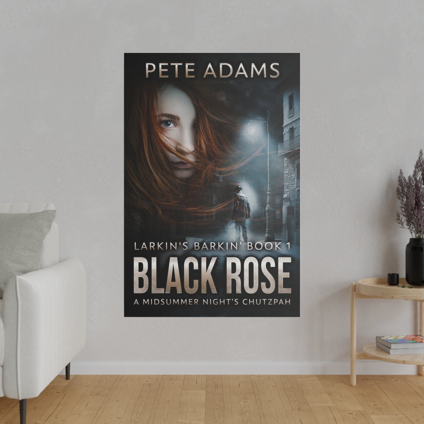 Black Rose - Canvas