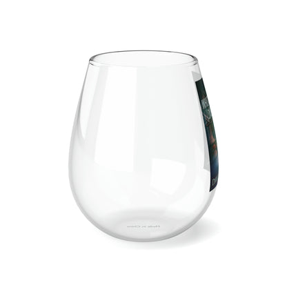 The Whistleblower Onslaught - Stemless Wine Glass, 11.75oz