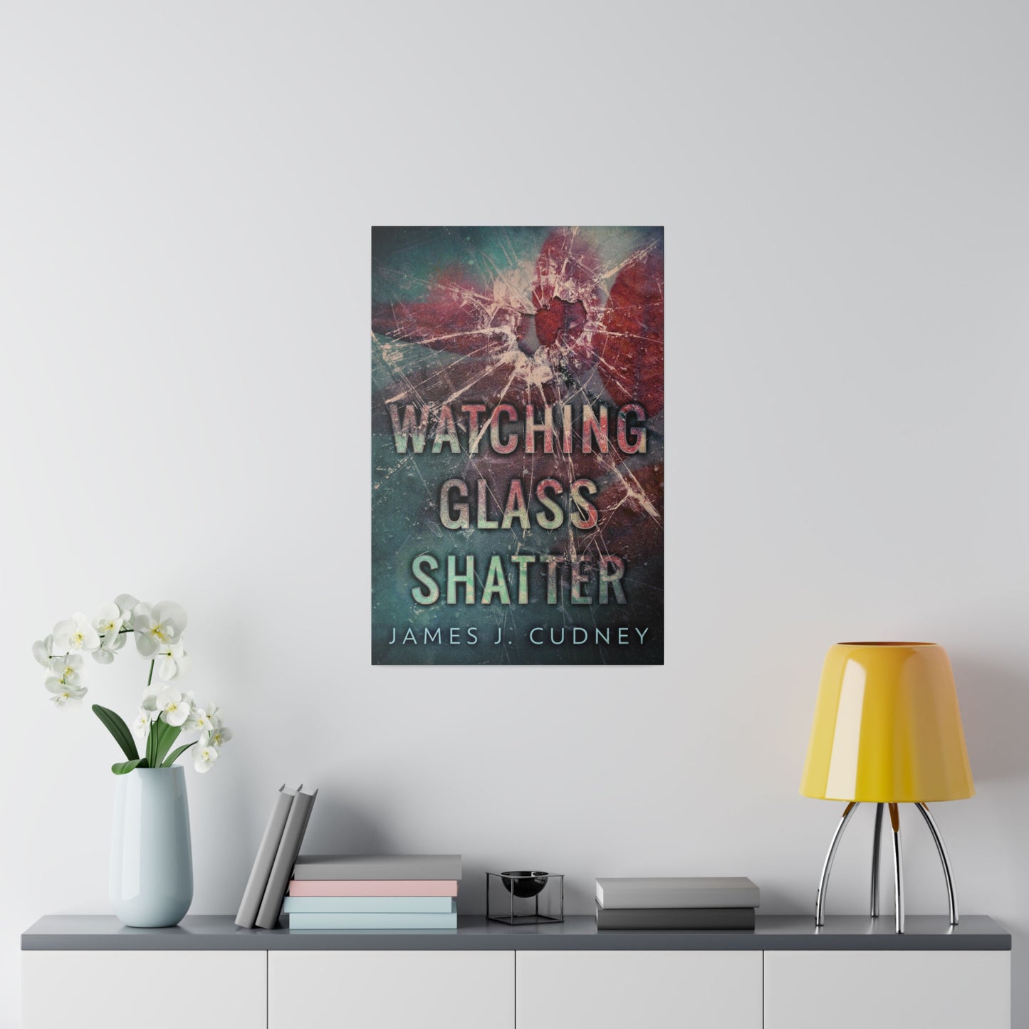 Watching Glass Shatter - Canvas