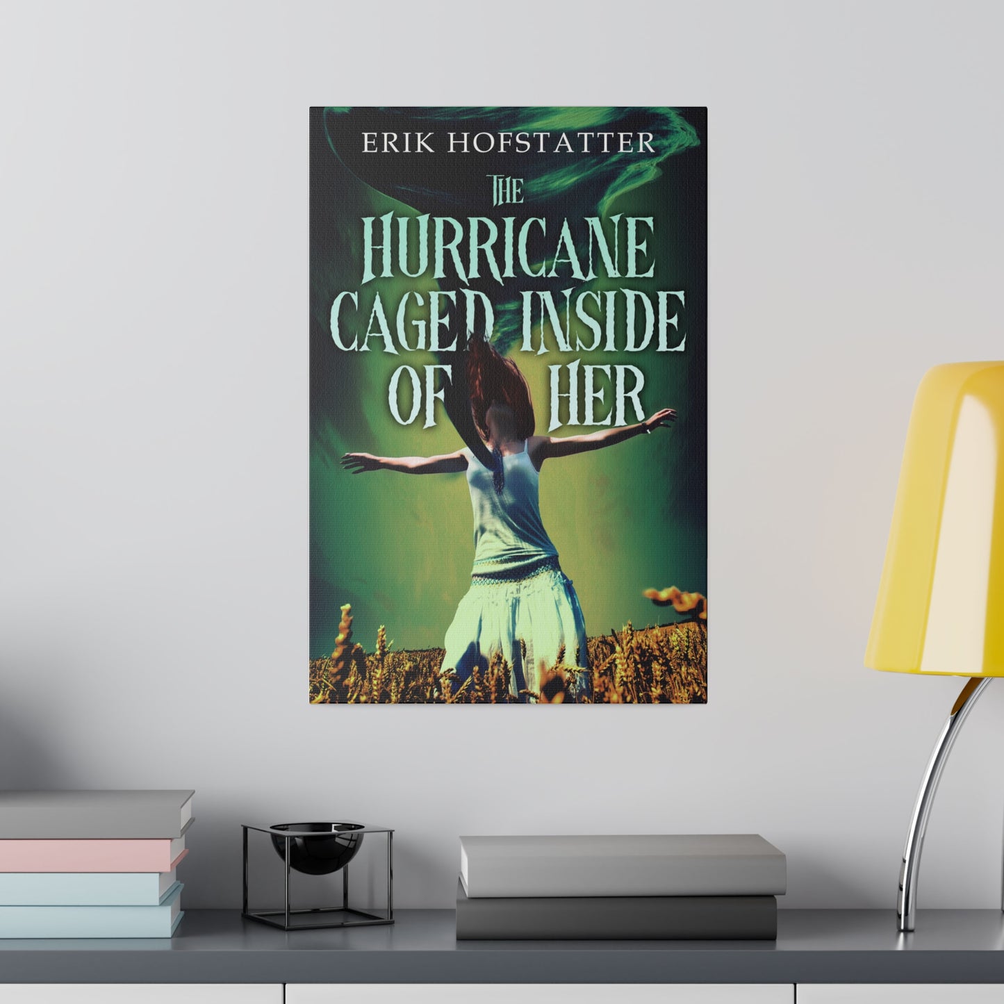 The Hurricane Caged Inside of Her - Canvas