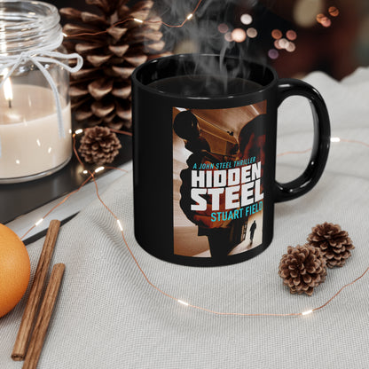 Hidden Steel - Black Coffee Mug