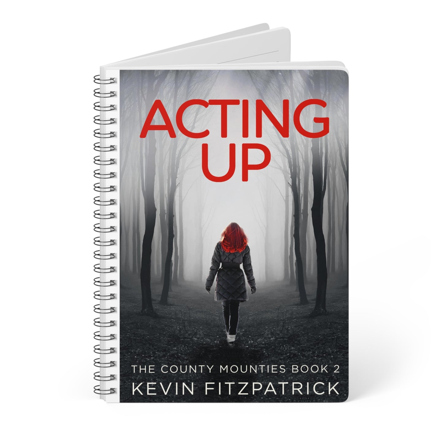 Acting Up - A5 Wirebound Notebook