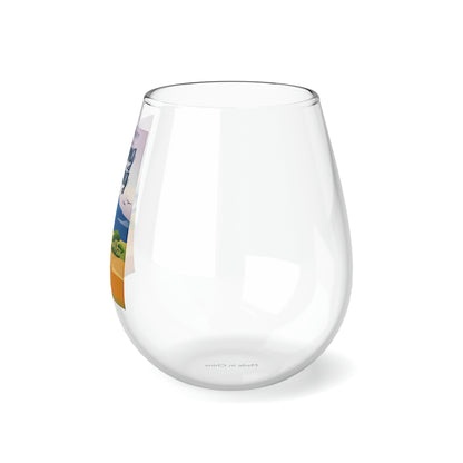 Nothing Is Too Big - Stemless Wine Glass, 11.75oz