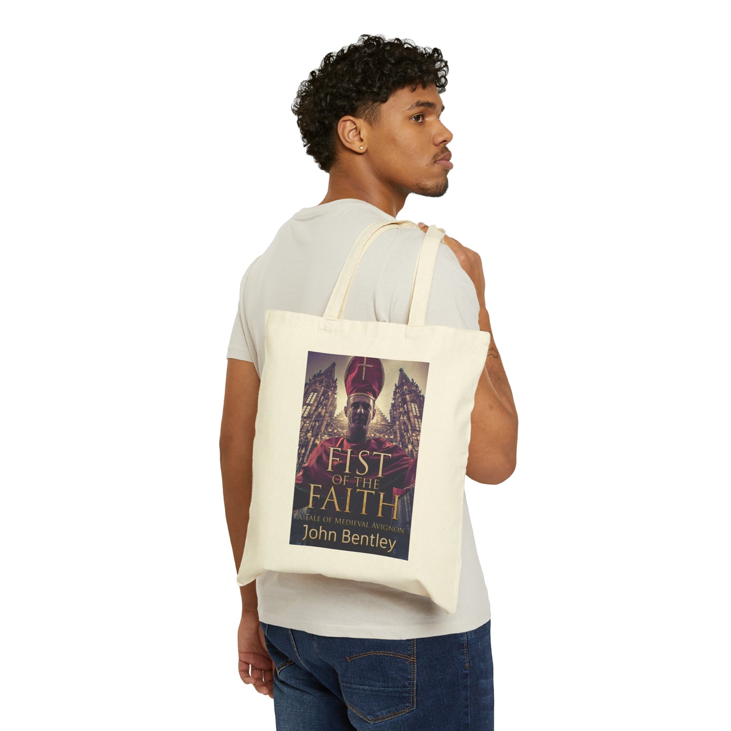 Fist Of The Faith - Cotton Canvas Tote Bag