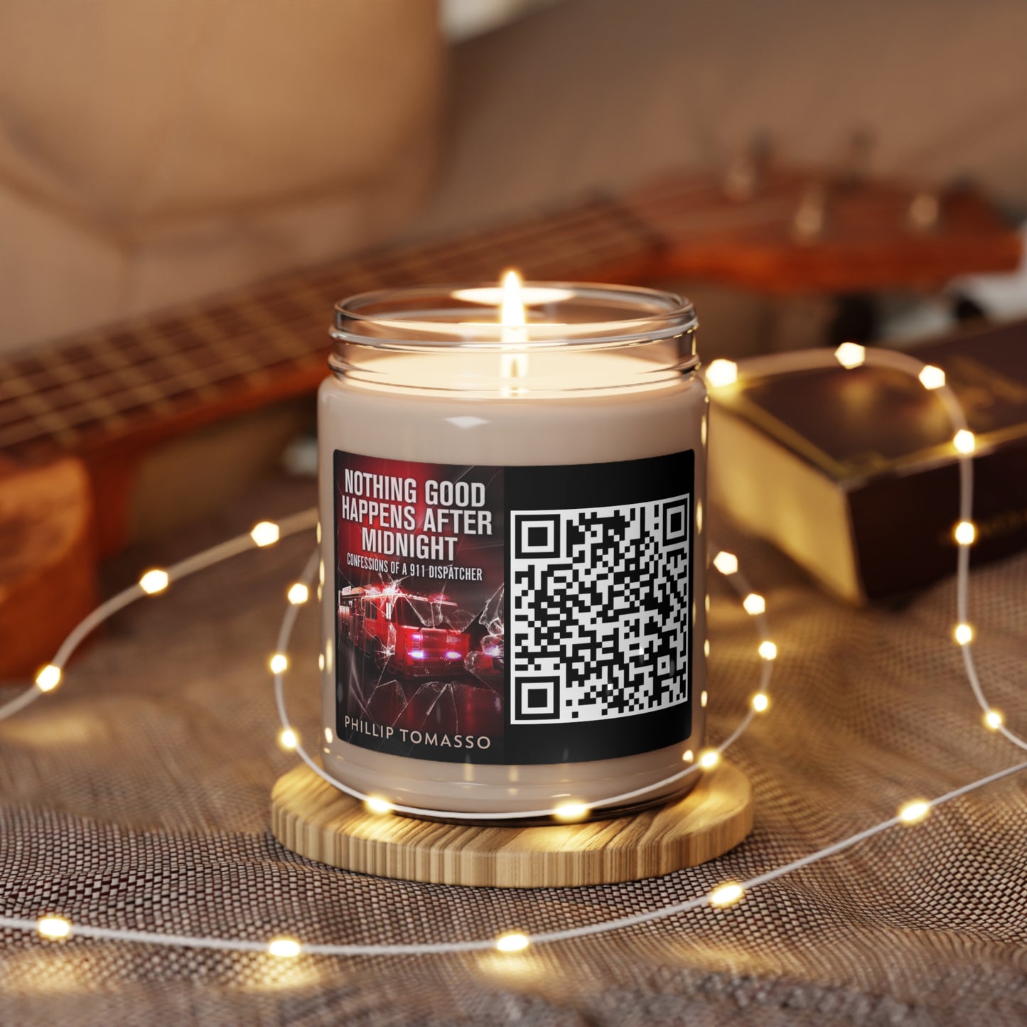 Nothing Good Happens After Midnight - Scented Soy Candle