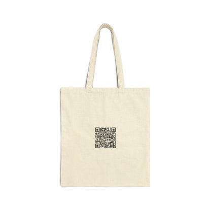 Playing in The Rain - Cotton Canvas Tote Bag