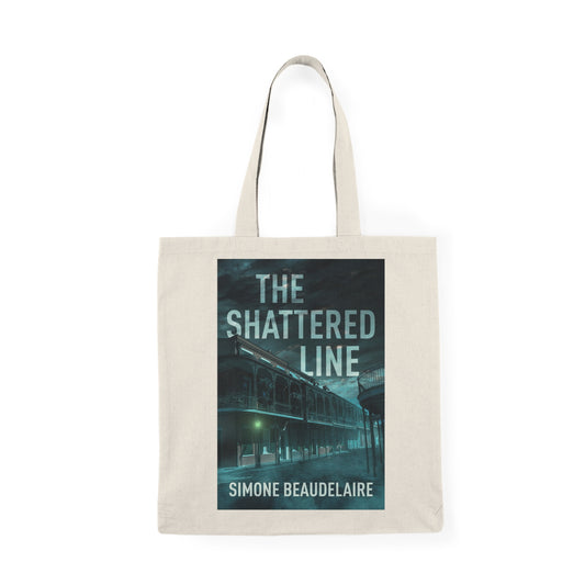 The Shattered Line - Natural Tote Bag