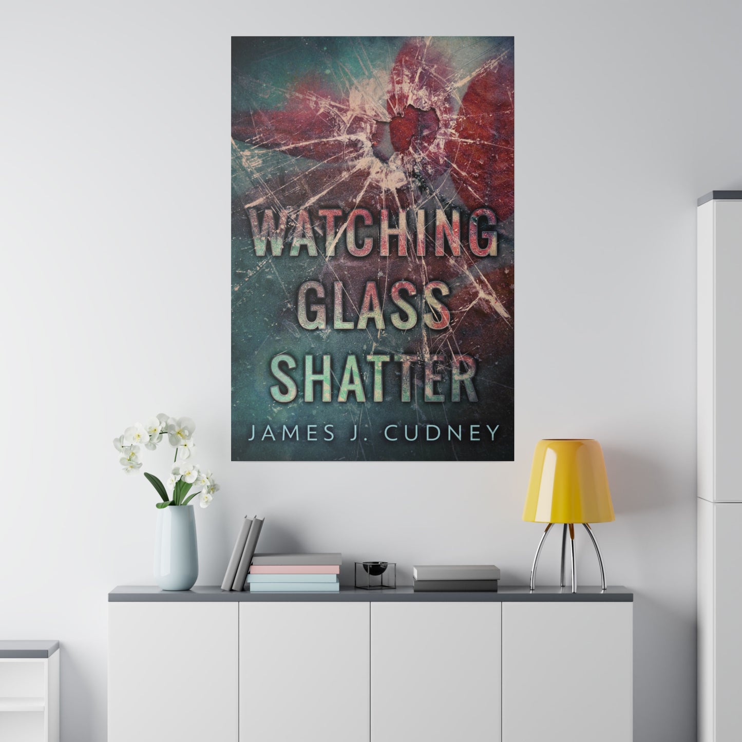 Watching Glass Shatter - Canvas