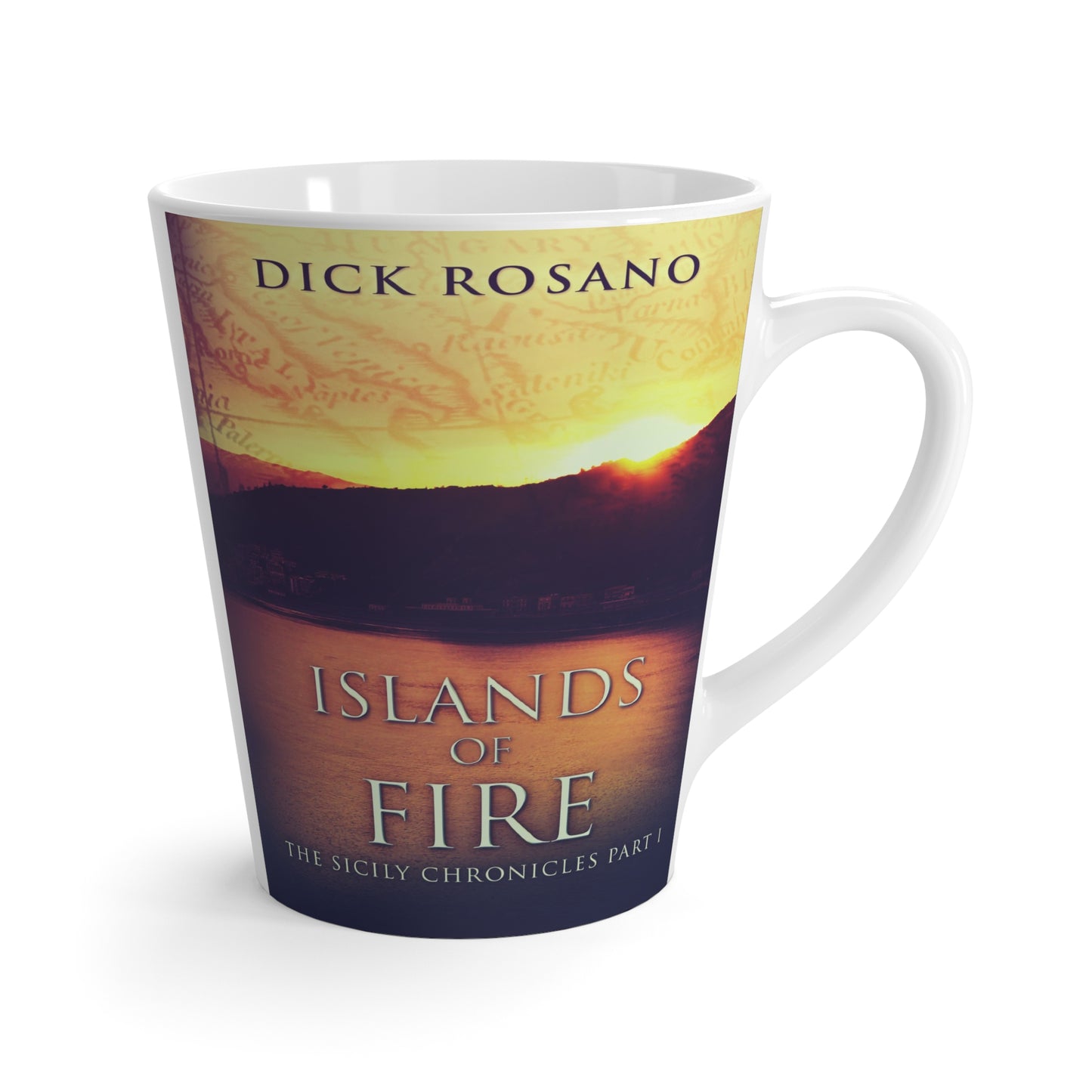 Islands Of Fire - Latte Mug