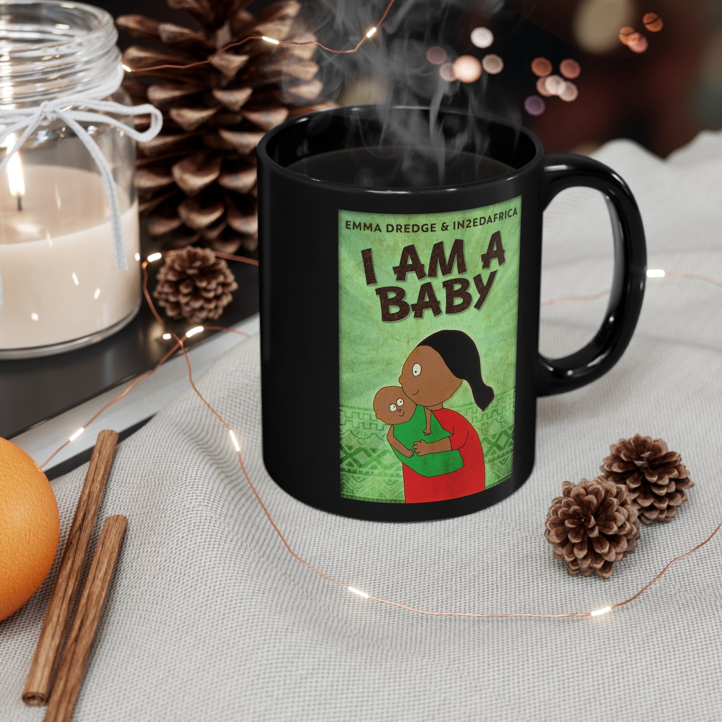 I Am A Baby - Black Coffee Mug