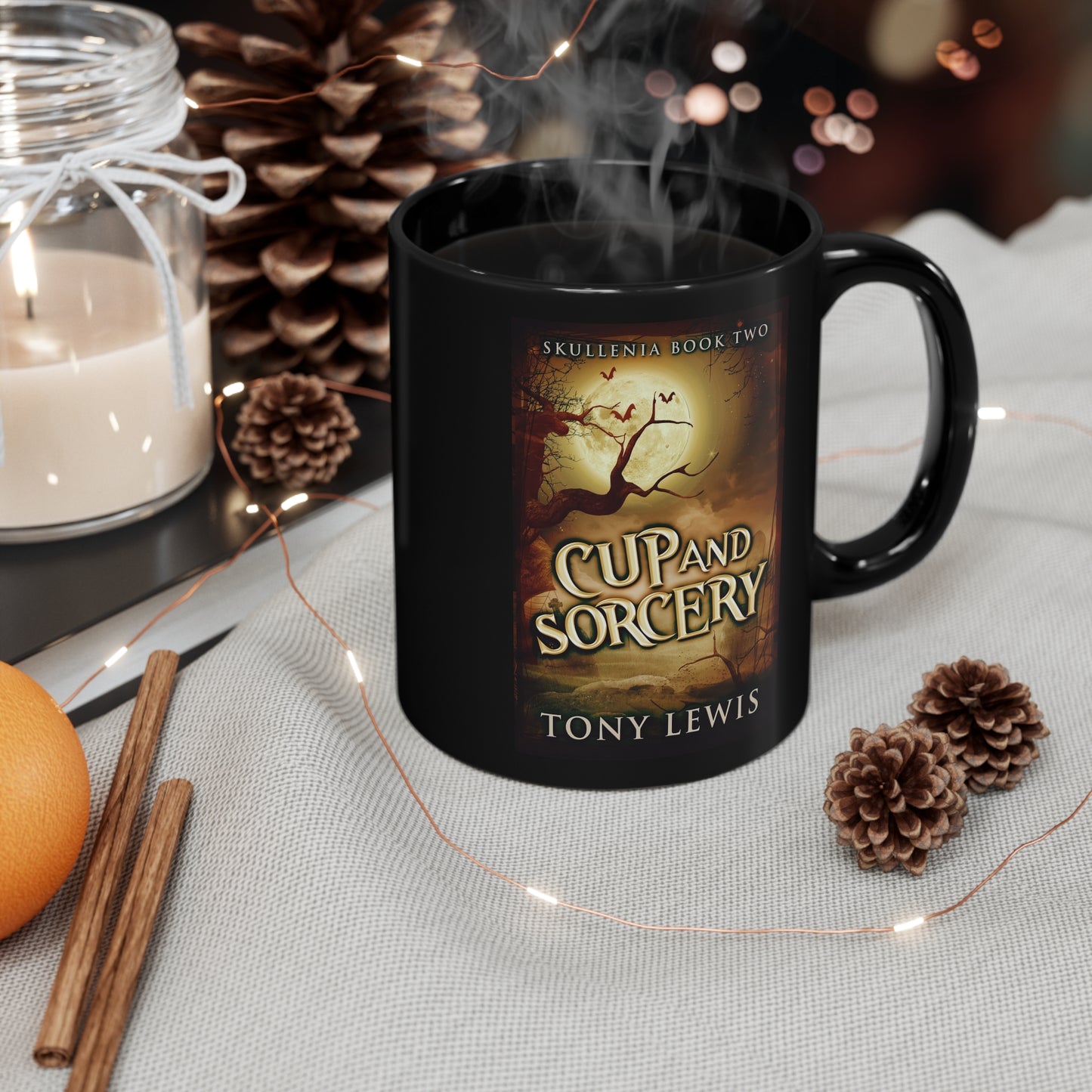 Cup and Sorcery - Black Coffee Mug