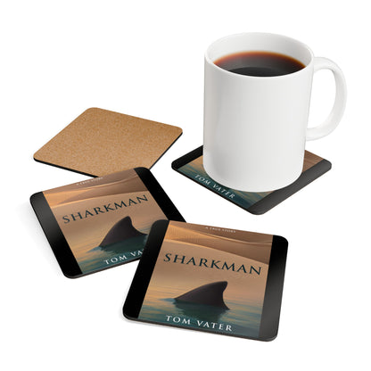 Sharkman - Corkwood Coaster Set