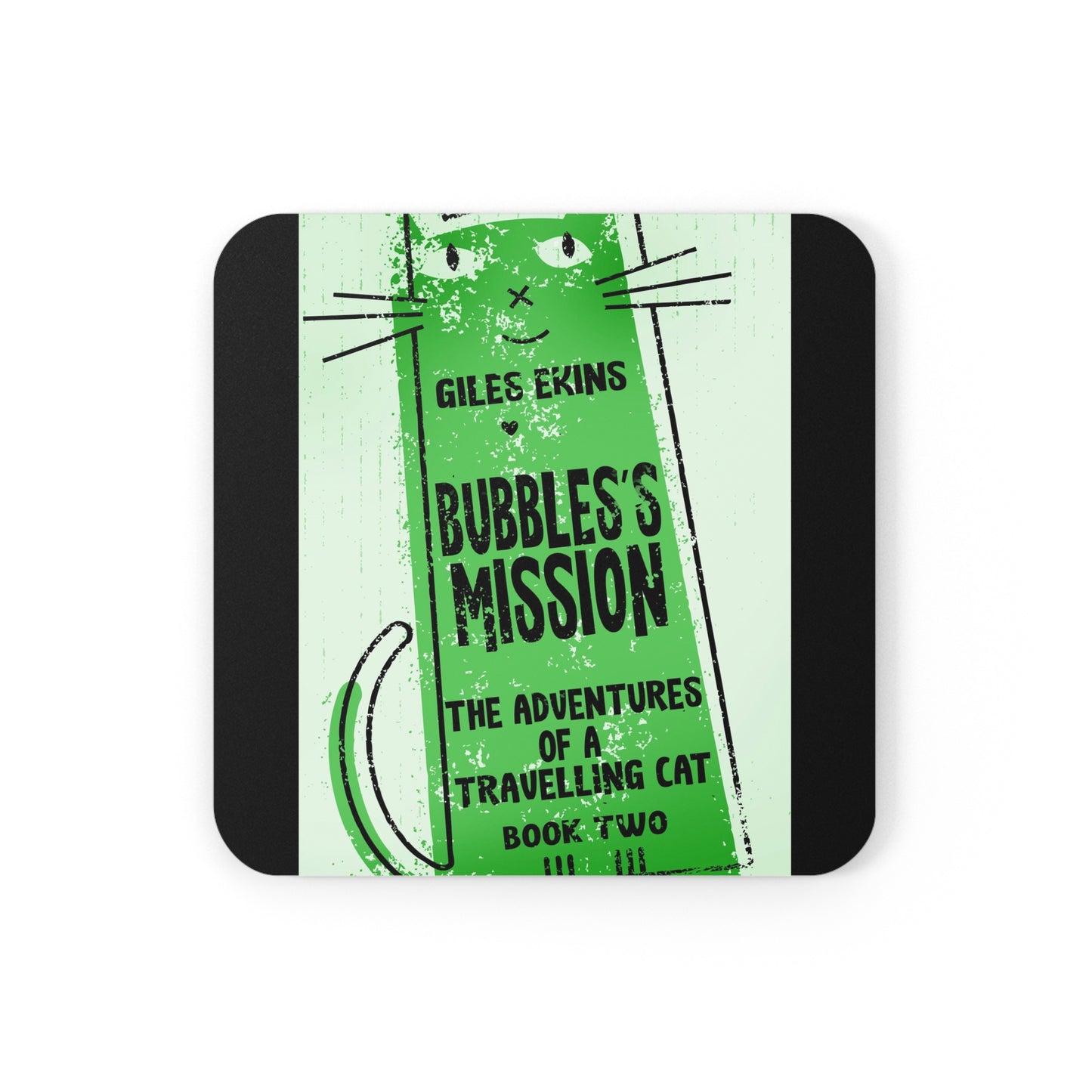 Bubbles's Mission - Corkwood Coaster Set