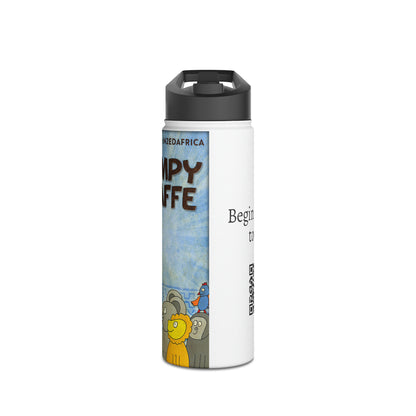 Grumpy Giraffe - Stainless Steel Water Bottle