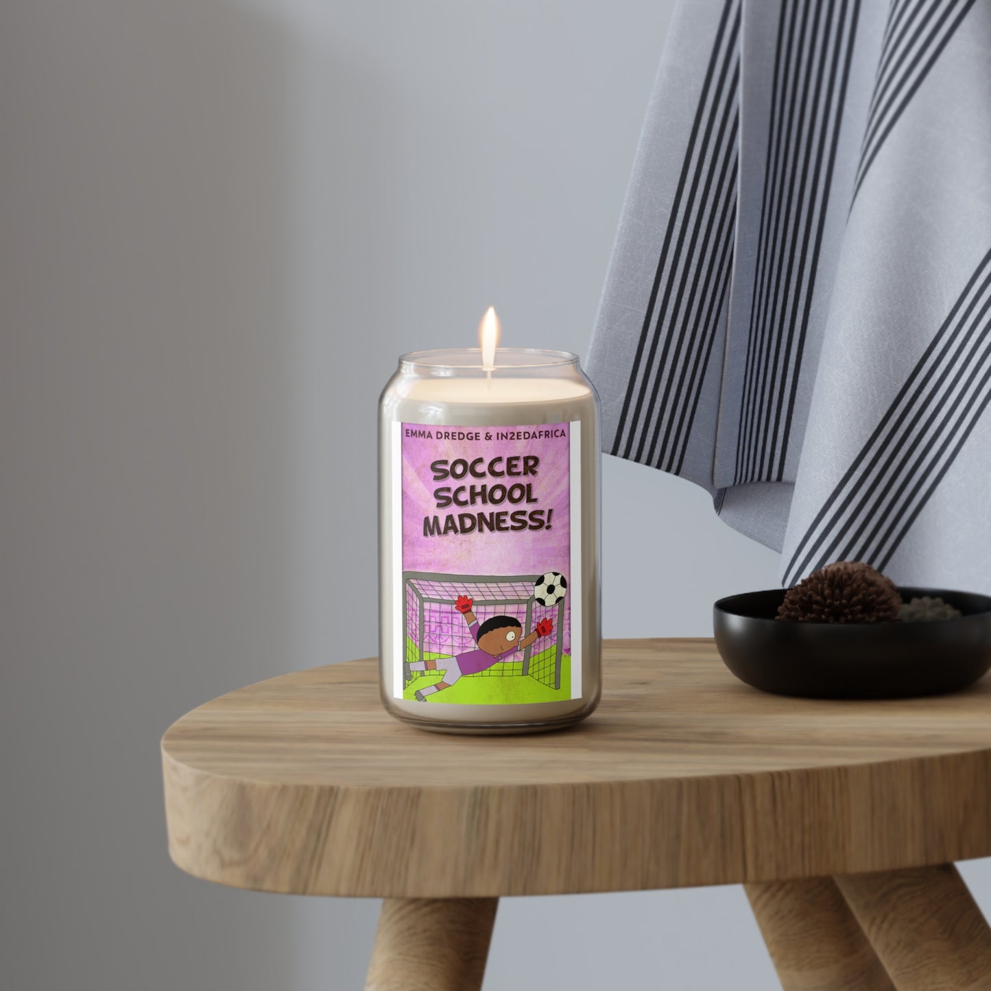 Soccer School Madness! - Scented Candle