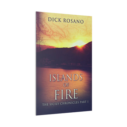 Islands Of Fire  - Canvas